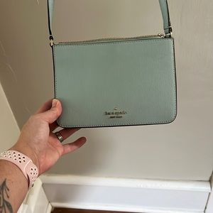 Kate spade light blue crossbody